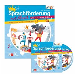 Sprachförderung mit Musik - Märchen neu entdecken mit CD - Jeschonneck, Birgit