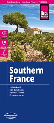 Reise Know-How Landkarte Südfrankreich / Southern France (1:425.000) - Reise Know-How Verlag Peter Rump