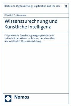 Wissenszurechnung und Künstliche Intelligenz - Biermann, Friedrich G.