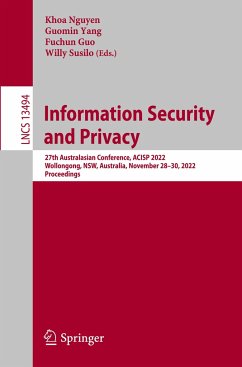 Information Security and Privacy