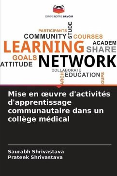 Mise en ¿uvre d'activités d'apprentissage communautaire dans un collège médical - Shrivastava, Saurabh;Shrivastava, Prateek