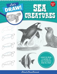 Let's Draw Sea Creatures (eBook, ePUB) - How2drawanimals