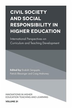 Cover Civil Society and Social Responsibility in Higher Education (eBook, PDF)