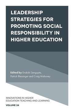 Cover Leadership Strategies for Promoting Social Responsibility in Higher Education (eBook, PDF)