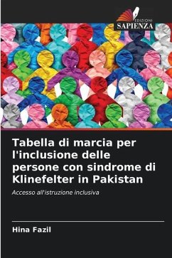 Tabella di marcia per l'inclusione delle persone con sindrome di Klinefelter in Pakistan - Fazil, Hina