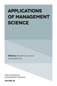 Cover Applications of Management Science (eBook, PDF)