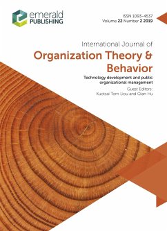 Technology Development and Public Organizational Management (eBook, PDF)