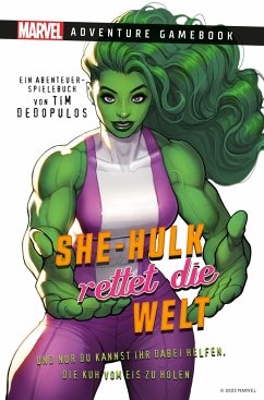 Marvel   Adventure Game Book: She-Hulk rettet die Welt - Dedopulos, Tim