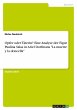 Opfer oder Täterin? Eine Analyse der... - Bild 1