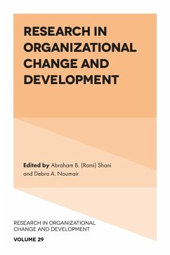 Research in Organizational Change and Development (eBook, PDF) Cover Research in Organizational Change and Development (eBook, PDF)