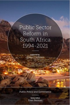 Public Sector Reform in South Africa 1994-2021 (eBook, PDF) - Cameron, Robert