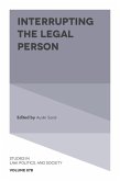 Interrupting the Legal Person (eBook, ePUB)