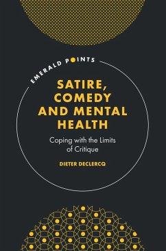 Satire, Comedy and Mental Health (eBook, PDF) Cover Satire, Comedy and Mental Health (eBook, PDF)