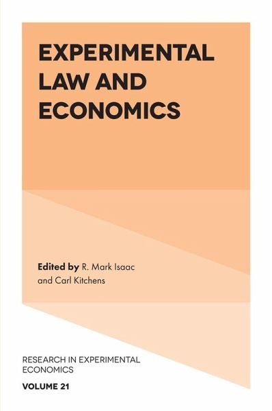 Experimental Law and Economics (eBook, PDF) Experimental Law and Economics (eBook, PDF)