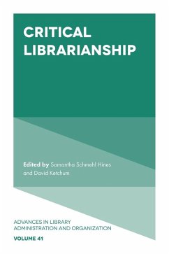 Cover Critical Librarianship (eBook, PDF)