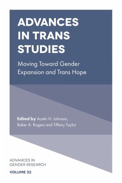 Advances in Trans Studies (eBook, ePUB)