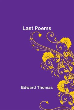 Last Poems - Thomas, Edward