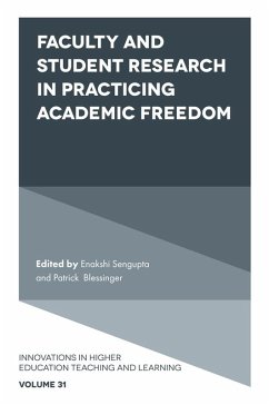 Cover Faculty and Student Research in Practicing Academic Freedom (eBook, PDF)