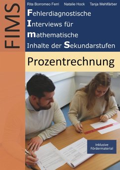 Fehlerdiagnostische Interviews für mathematische Inhalte der Sekundarstufen (FIMS) (eBook, PDF)