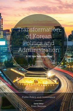 Cover Transformation of Korean Politics and Administration (eBook, ePUB)