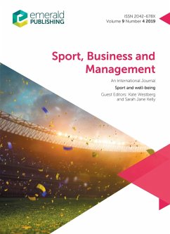 Cover Sport and Wellbeing (eBook, PDF)