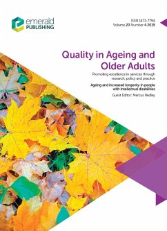 Ageing and increased longevity in people with intellectual disabilities (eBook, PDF)