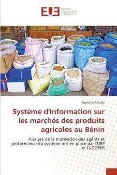 Système d'information sur les marchés des produits agricoles au Bénin - Afouda, Francine