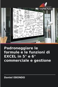 Padroneggiare le formule e le funzioni di EXCEL in 5° e 6° commerciale e gestione - Ebondo, Daniel