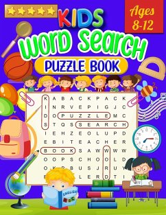 Kids Word Search Puzzle Book Ages 8-12 - Bidden, Laura