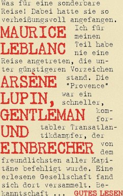 Arsène Lupin, Gentleman und Einbrecher (eBook, ePUB) Arsène Lupin, Gentleman und Einbrecher (eBook, ePUB)
