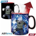 NARUTO SHIPPUDEN Tasse Thermoeffekt 460 ml - Kakashi/Itachi