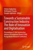 Towards a Sustainable Construction Industry: The Role of Innovation and Digitalisation