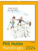 Handicaps 2024: Monatskalender für die Wand