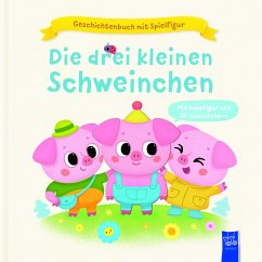 Geschichtenbuch mit Spielfigur - Die drei kleinen Schweinchen - Harman, Julie