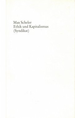 Ethik und Kapitalismus (eBook, PDF) - Scheler, Max