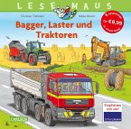 LESEMAUS Sonderbände: Bagger, Laster und Traktoren - Alles über Fahrzeuge