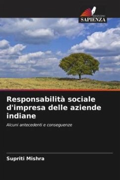 Responsabilità sociale d'impresa delle aziende indiane - Mishra, Supriti