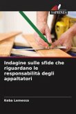 Indagine sulle sfide che riguardano le responsabilità degli appaltatori