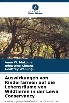 Auswirkungen von Rinderfarmen auf die Lebensräume von Wildtieren in der Lewa Conservancy - Mukoma, Anne W.;Kimanzi, Johnstone;Wahungu, Geoffrey