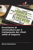 Ecosistema di vermicoltura per il trattamento dei rifiuti solidi di bagassa