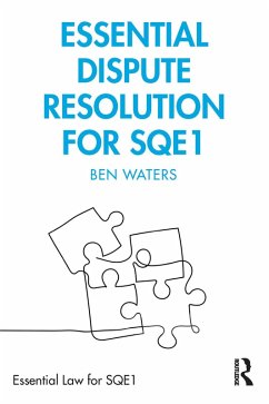 Essential Dispute Resolution for SQE1 (eBook, ePUB) - Waters, Ben