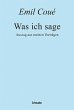 Was ich sage (eBook, PDF) - Bild 1
