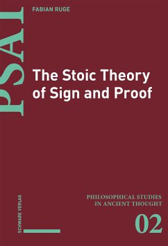 The Stoic Theory of Sign and Proof (eBook, PDF) - Ruge, Fabian