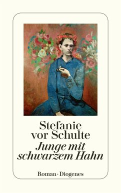 Junge mit schwarzem Hahn - vor Schulte, Stefanie