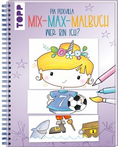 Mix-Max-Malbuch Wer bin ich? - Pedevilla, Pia