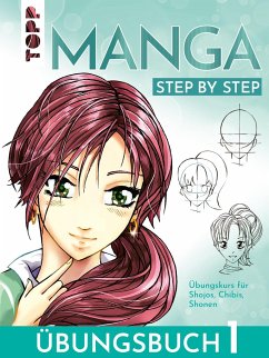 Manga Step by Step Übungsbuch 1 - Keck, Gecko