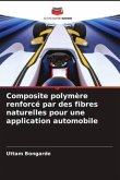 Composite polymère renforcé par des fibres naturelles pour une application automobile