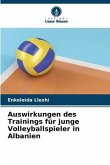 Auswirkungen des Trainings für junge Volleyballspieler in Albanien