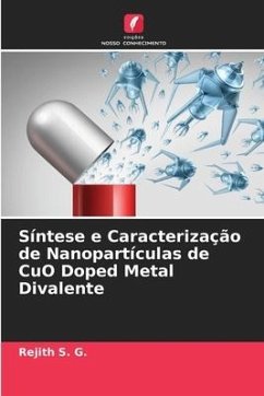 Síntese e Caracterização de Nanopartículas de CuO Doped Metal Divalente - S. G., Rejith