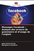 Messages Facebook : Analyse des erreurs de grammaire et d'usage de l'anglais